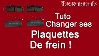 TUTO  CHANGER SES PLAQUETTES DE FREIN [upl. by Westleigh28]