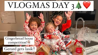 VLOGMAS day 3 Lasik and Gingerbread houses [upl. by Centonze]