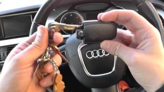 Turn Off Passenger Airbag Audi A4 2007 to 2015 [upl. by Ainwat]