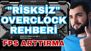 Overclock Nasıl Yapılır FPS Arttırma Rehberi  0 RİSK [upl. by Eugatnom]