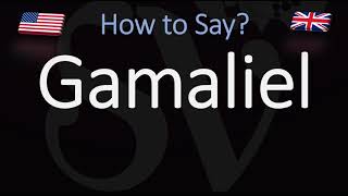 How to Pronounce Gamaliel CORRECTLY [upl. by Raffin]