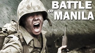 Battle of Manila  1945  Liberation of the Philippines by the US Army  Documentary [upl. by Nicholas]