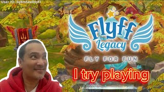 Trying to play flyff legacy for the first time [upl. by Awe]