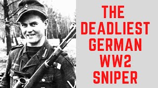 The DEADLIEST German Sniper Of WW2  Matthäus Hetzenauer [upl. by Tnilf624]