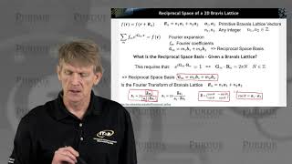 ECE 606 Solid State Devices L82 Brillouin Zone and Reciprocal Lattice  2D Problems [upl. by Ayak722]