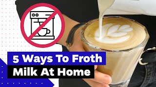 How To Froth Milk At Home Best Milk Frothers Review [upl. by Haym]