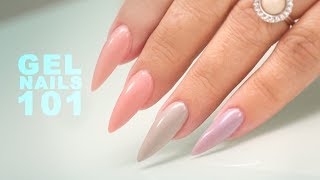 Sculpting Gel Nails  Step by Step Tutorial [upl. by Zara]