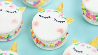 UNICORN MACARONS  NERDY NUMMIES [upl. by Wendi]