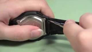 How to Change a Rubber Sport Watch Band [upl. by Thorpe]