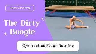 Fun amp Sassy Swing  Gymnastics Floor Routine  Jess Choreo [upl. by Imar]