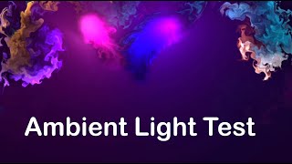 Ambient TV Backlight Test Video [upl. by Werda419]