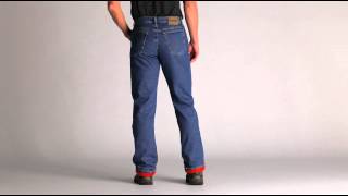 Wrangler Rugged Wear Mens Stonewash Thermal Jeans  Blain’s Farm amp Fleet [upl. by Anilrahc]