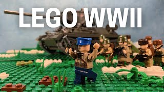 LEGO WW2  VistulaOder Offensive  Stop Motion [upl. by Bywaters419]