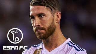 Sergio Ramos 18 red cards is a disgrace  ESPN FC [upl. by Drusus715]