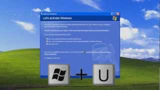 Bypassing Windows Product Activation  Windows XP [upl. by Bambie144]