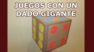 Juegos con un DADO GIGANTE [upl. by Elsa]