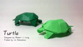 Origami Turtle Robert J Lang [upl. by Anoi150]