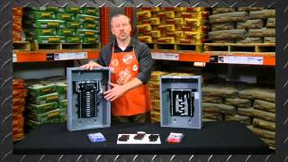 Square D Homeline Load Centers and Circuit Breakers  The Home Depot [upl. by Magee]