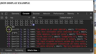 Web Basics  Accessing JSON data from URL [upl. by Harbison]