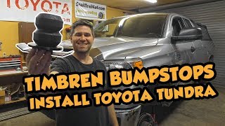 Install Timbren Bumpstops  Toyota Tundra [upl. by Ahearn]