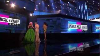 Nicki Minaj wins best hip hop album AMA Full Video Good Quality2011 [upl. by Meer]