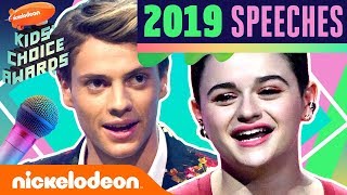 WINNERS amp SPEECHES ft Jace Norman Ariana Grande Chris Pratt amp More  2019 Kids Choice Awards [upl. by Rogerg]