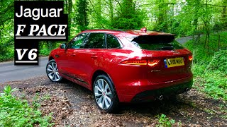 2017 Jaguar F Pace V6 S Review  Inside Lane [upl. by Canica611]