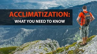 Acclimatization What You Need to Know [upl. by Winnick496]