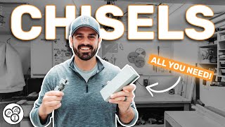 Sharpening Chisels for Beginners  Woodworking Basics [upl. by Pfeffer]