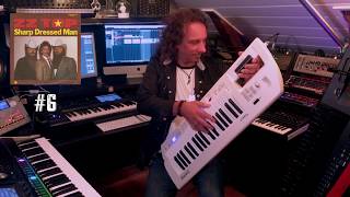 10 cool guitar Riffs  Played on KEYTAR by Glenn Main [upl. by Negaem]