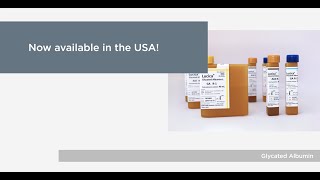 Lucica® Glycated AlbuminL liquid marker [upl. by Findley]