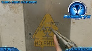 Dying Light  All Quarantine Zone Locations Trespassing Trophy  Achievement Guide [upl. by Adnorrahs]