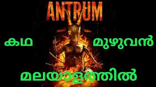 ANTRUM Movie Explained in Malayalam  മലയാളത്തിൽ [upl. by Acirtap]