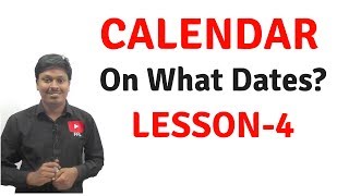 CalendarReasoningOn What Dates Lesson4 [upl. by Iggie]