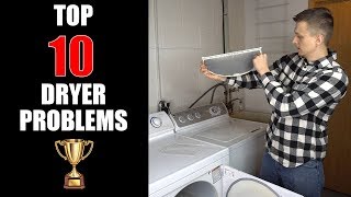 Dryer Troubleshooting  Top 10 Dryer Problems [upl. by Nesbitt]