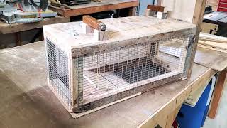 SIMPLE EASY DIY Live Animal Trap [upl. by Ainiger]