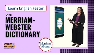 Learn English Faster with MerriamWebster Dictionary [upl. by Ojeillib792]