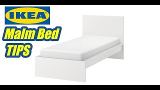 Ikea Malm Bed Frame High Assembly Tips [upl. by Lonier]