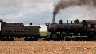 Strasburg Railroad Tripleheader 2017 [upl. by Lilahk393]