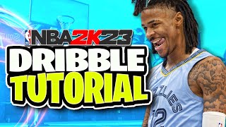 NBA 2K23 Dribble Tutorial Top Moves YOU NEED TO KNOW For Beginners [upl. by Icyac]