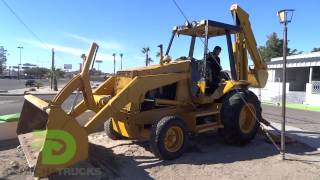 Maquinaria en Venta Retroexcavadora Caterpillar 416 Series II 1990 4X2 wwwDERECHATRUCKScom [upl. by Lisabeth]