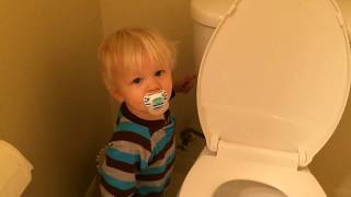 Baby Floods the House Part 2  WHAT Was Clogging the Toilet [upl. by Ardnohsal]