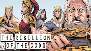 The Gods Against Zeus  the Olympian Rebellion  Greek Mythology in Comics  See U in History [upl. by Ruthe]