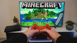 Minecraft PS3 POV Gameplay And Test 2020 [upl. by Hutchinson]