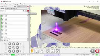 LaserGRBL Tutorial 4 Setting up your greyscale engraving part 1 [upl. by Tesil]