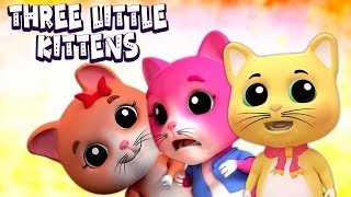 Trois petits chatons  chansons pour enfants  Three Little Kittens [upl. by Wycoff221]