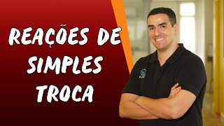 Reações de Simples Troca  Brasil Escola [upl. by Fenn]