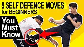 5 Self Defence Moves for Beginners that You Must Know [upl. by Zacherie]