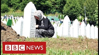 25 years after Srebrenica massacre genocidedenial lives on  BBC News [upl. by Enomal]