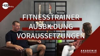 Fitnesstrainer Ausbildung Welche Voraussetzungen werden gefordert – ASG erklärts 2021 [upl. by Wichern]